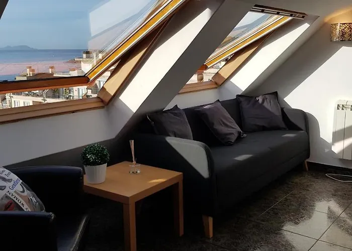 Atico En A 160 M De Playa Silgar Διαμέρισμα